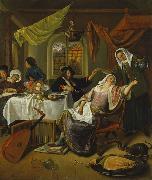 Jan Steen, The Dissolute Household